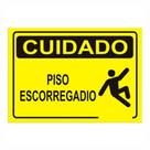 Placa de Aviso / Sinalização - Piso Escorregadio (25x20cm) - PE04