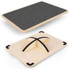 Placa de balanço Woodure 360 Wobble Board antiderrapante 159 kg Placa de balanço Woodure 360 Wobble Board antiderrapante 159 kg