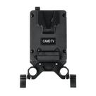 Placa de bateria Came-TV Mini V-Mount com 2 saídas D-tap