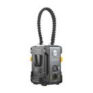 Placa de bateria dupla Godox V-Mount preta para LA300R/BI