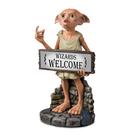 Placa de boas-vindas solar iluminada do Dobby de Harry Potter para área externa, 41 cm