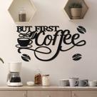 Placa de cafeteria Ferraycle Rustic Metal Wall Art 33cm Placa de cafeteria Ferraycle Rustic Metal Wall Art 33cm