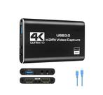 Placa De Captura De Vídeo Externa HDMI Para USB 3.0 Com Áudio