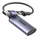 Placa de Captura de Vídeo UGREEN 4K HDMI para USB-A/USB-C - 1080P