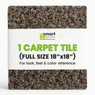 Placa de carpete Smart Squares 46 x 46 cm autoadesiva Placa de carpete Smart Squares 46 x 46 cm autoadesiva