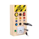 Placa de circuito LED Montessori Busy Board, brinquedo educacional