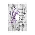 Placa de cobertura decorativa do interruptor de luz Wpshijia Purple Lavender