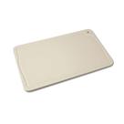 Placa de Corte Bege com Canaleta 1 Face 30x50 Cm - Pronyl