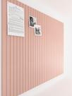 Placa de cortiça Bumusty Felt Bulletin Board Tiles 47x35cm - Coral