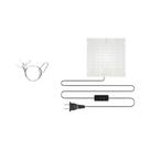 Placa de Crescimento para Plantas com LED 200W Espectro Completo - Ideal para Indoor, Estufas e Hidroponia
