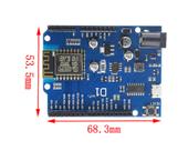 Placa de desenvolvimento Arduino D1, Modulo ESP8266 Shield Wifi