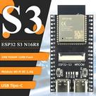 Placa De Desenvolvimento ESP32 S3 N16R8 Com Módulo De Câmera Wifi BT 24G OV2640 OV5640 8MB PSRAM