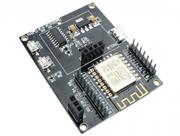 Placa de desenvolvimento iot esp8266 12f wifi slots p/ display oled e dht11