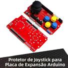 Placa De Expansão Joystick Shield Para Arduino Com Função De Teclado E Mouse Analógico Placa De Expansão Joystick Shield Para Arduino Com Função De Teclado E Mouse Analógico