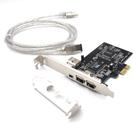 Placa de expansão Padarsey PCIe 3 portas 1394A Firewire