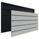 Placa de Forma Gesso 3D Ripado Preto - Unidade