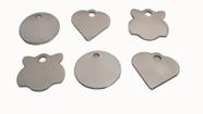 Placa De Identificação Pet Variada Para Gato E Caes Em Inox kit 100 pç
