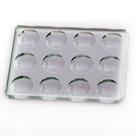 Placa de Kline 6 x 8 cm Vidro com 12 Escavações (CRAL)