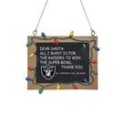 Placa de lousa de resina Ornament FOCO Dallas Cowboys 7,62 x 10,16 cm
