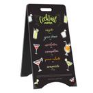Placa de lousa TONICE A-Frame Large 38x76cm ao ar livre