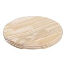 Placa De Madeira de Pinus 25x25 Redonda diâmetro de 25cm Redonda, DIY