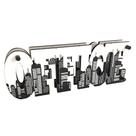 Placa de Mesa Decorativa Decorativa Dupla Face Office Placa de Mesa Decorativa Decorativa Dupla Face Office