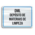 Placa de Metal DML 30cmx20cm