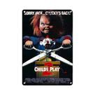 Placa De Metal Enferrujado Com Pôster De Filme Clássico De Terror, Decoração Retrô Para Bar, Caverna Placa De Metal Enferrujado Com Pôster De Filme Clássico De Terror, Decoração Retrô Para Bar, Caverna