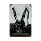 Placa De Metal Enferrujado Com Pôster De Filme Clássico De Terror, Decoração Retrô Para Bar, Caverna
