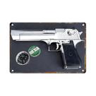 Placa De Metal Estilo Militar Para Decoração De Parede - Ideal Para Man Cave, Casa, Café, Jardim,