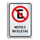 Placa de Metal Moto e bicicletas 20cmx30cm Placa de Metal Moto e bicicletas 20cmx30cm
