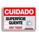 Placa de Metal superficie quente 30cmx20cm