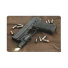 Placa De Metal Vintage Militar Para Parede, Resistente À Ferrugem, Para Decoração De Casa, Garagem E