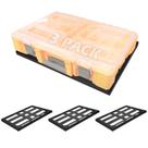 Placa de Montagem DITKOK Kit com 3 Unidades para Caixas de Ferramentas Klein MODbox