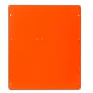 Placa de Montagem em Plástico ABS para Quadro Painel Caixa Passagem 271x234x4mm