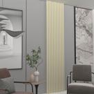 Placa de Painel Ripado Supremo 46cm Off White - Gelius