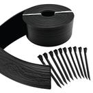 Placa de paisagem Garden Edging Master Mark 10 m x 10 cm preta Placa de paisagem Garden Edging Master Mark 10 m x 10 cm preta