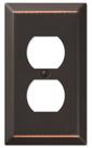 Placa de parede Amerelle 163DDB Century Steel Aged Bronze 13x7 cm
