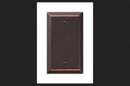 Placa de parede AmerTac Amerelle Century Aged Bronze 1 Gang Placa de parede AmerTac Amerelle Century Aged Bronze 1 Gang