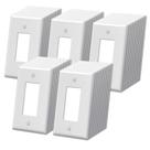 Placa de parede BESTTEN 1-Gang Jumbo Oversize White 14x9 cm
