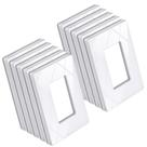 Placa de parede BESTTEN USWP6 1 Gang Gloss Snow White 12x7cm