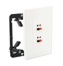 Placa de parede de alto-falante DIYTech Premium 6 configurações de alto-falantes
