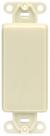 Placa de parede Leviton Decora Adapter 80414-I Ivory