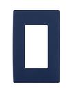 Placa de parede Leviton REWP1-RN Renu One-Gang Screwless Rich Navy