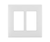Placa de parede Leviton REWP2-WW Renu Two-Gang Screwless White Placa de parede Leviton REWP2-WW Renu Two-Gang Screwless White