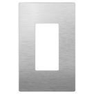 Placa de parede LIDER LSMWP-31M em aço inoxidável 12x8 cm sem parafusos