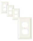 Placa de parede Treewell, pacote com 4 unidades, fibra de bambu, 8x13 cm, amêndoa clara Placa de parede Treewell, pacote com 4 unidades, fibra de bambu, 8x13 cm, amêndoa clara