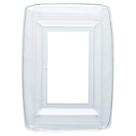 Placa de parede Westinghouse Wall Shield Clear 1 Gang