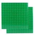 Placa de peça de base para blocos de construção BOROLA Classic 10x10 verde 2 unidades Placa de peça de base para blocos de construção BOROLA Classic 10x10 verde 2 unidades