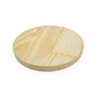 Placa De Pinus Redonda Disco Redondo 15x15 Madeira Natural